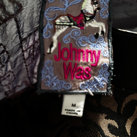 Johnny Was gray embroidered tunic style jacket - Picture 3 of 6